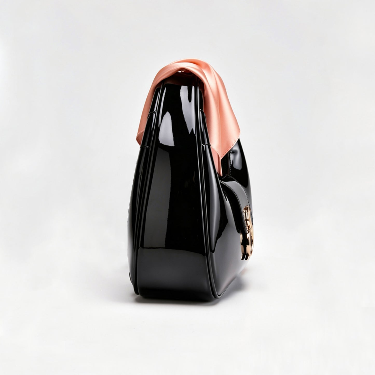 YUSIKI Glossy Moon Hobo Handbag