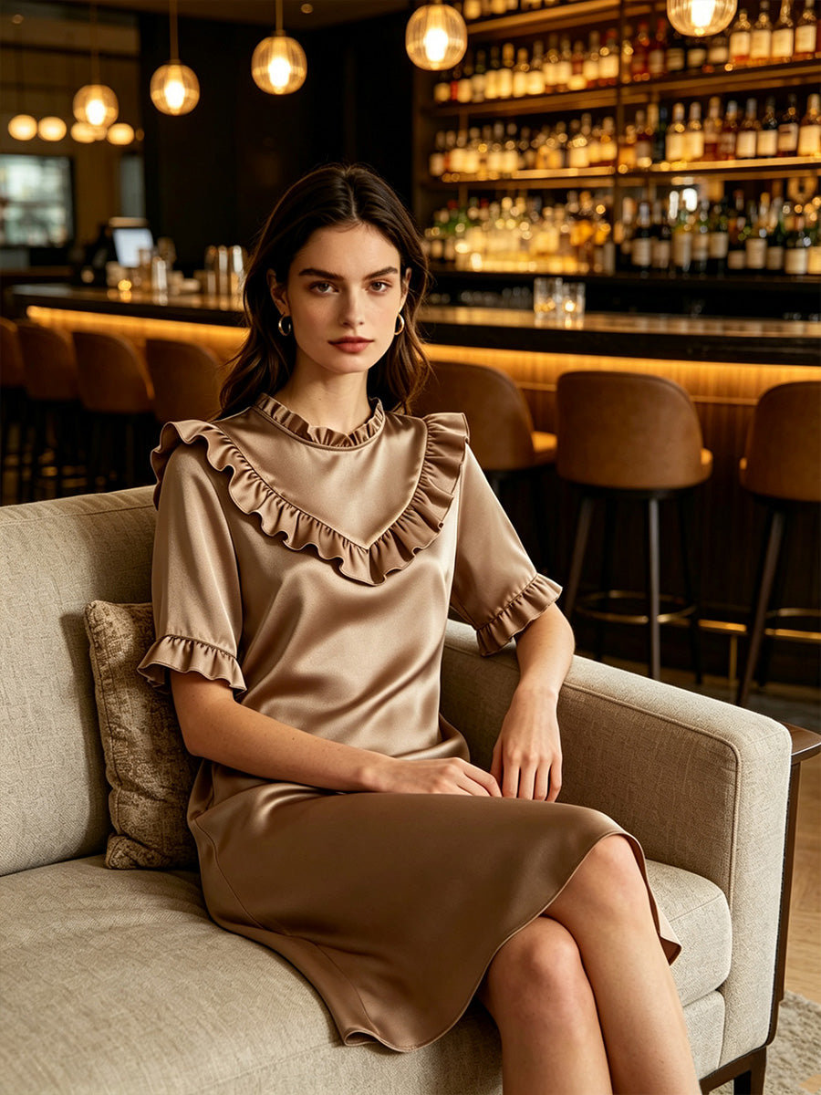 Shadow Bar Shift Dress